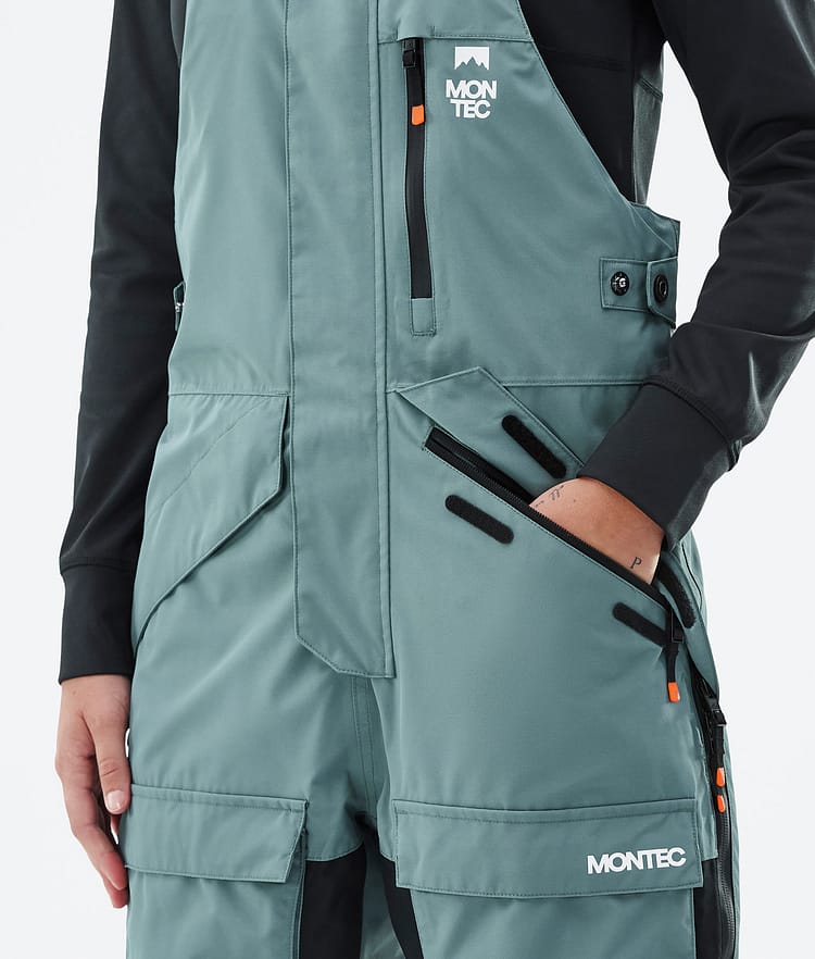 Montec Fawk W Pantalones Snowboard Mujer Atlantic/Black, Imagen 5 de 7