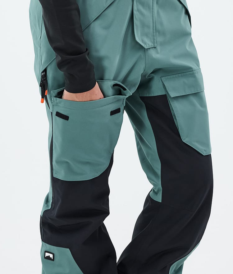 Montec Fawk W Snowboard Broek Dames Atlantic/Black, Afbeelding 7 van 7