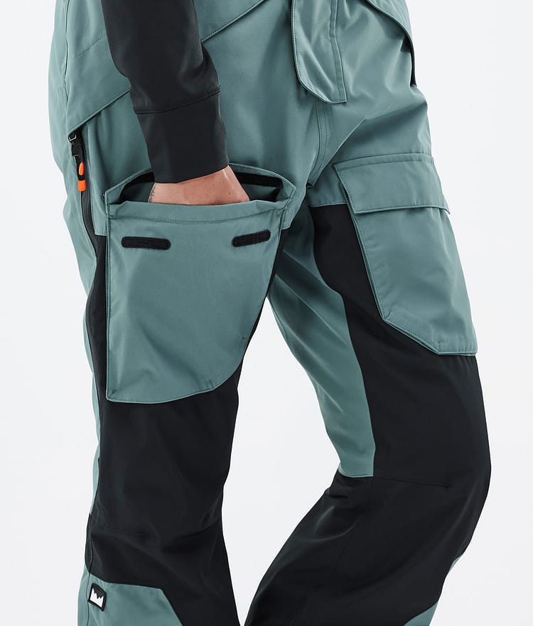 Montec Fawk W Pantaloni Snowboard Donna Atlantic/Black Renewed, Immagine 7 di 7