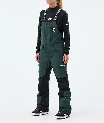 Montec Fawk W Pantalon de Snowboard Femme Dark Atlantic/Black