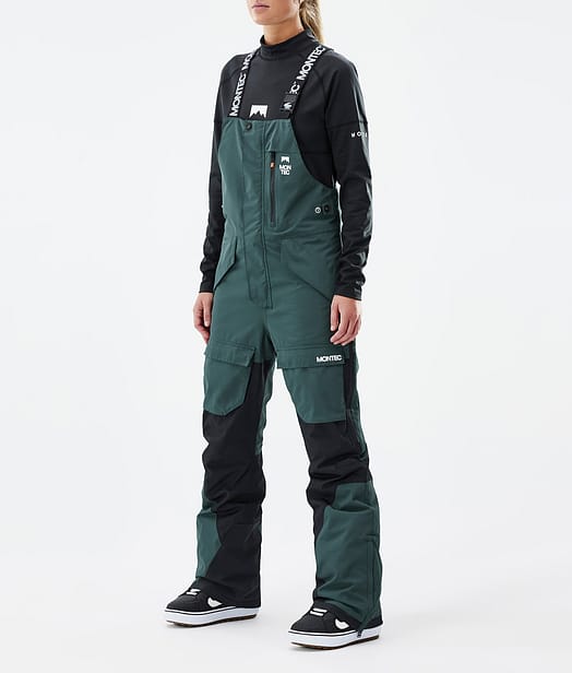 Montec Fawk W Spodnie Snowboardowe Kobiety Dark Atlantic/Black