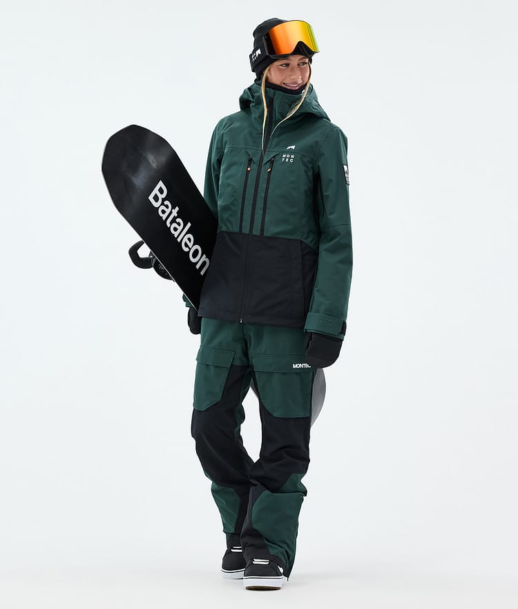 Montec Fawk W Snowboard Pants Women Dark Atlantic/Black, Image 2 of 7