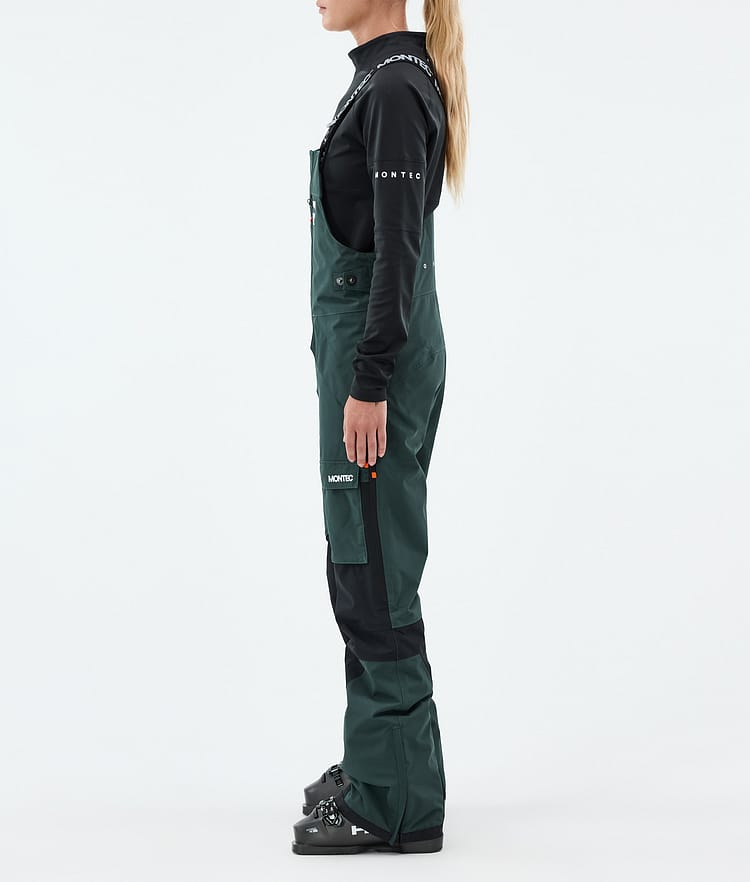 Montec Fawk W Skibroek Dames Dark Atlantic/Black, Afbeelding 3 van 7