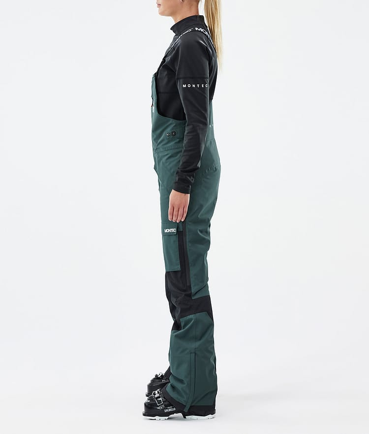 Montec Fawk W Pantalon de Ski Femme Dark Atlantic/Black, Image 3 sur 7