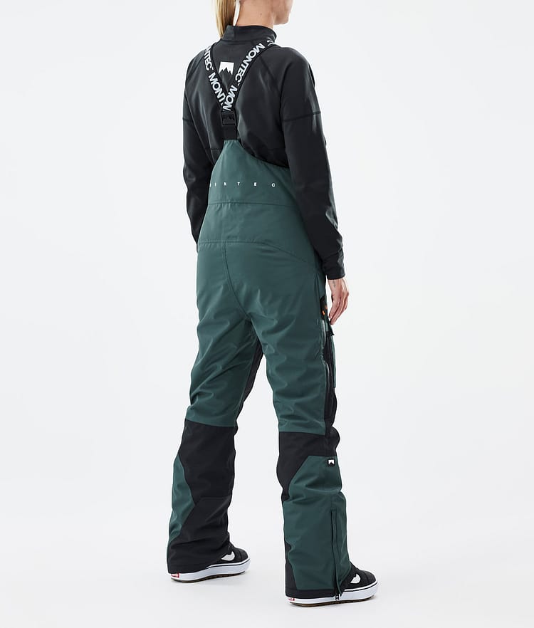 Montec Fawk W Pantalon de Snowboard Femme Dark Atlantic/Black, Image 4 sur 7
