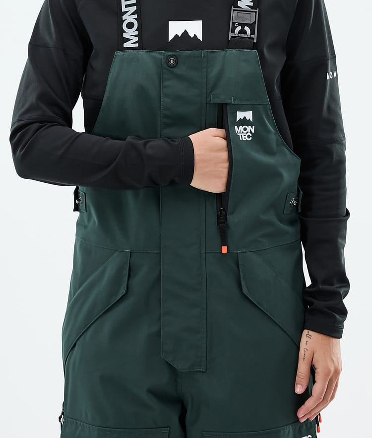 Montec Fawk W Snowboard Pants Women Dark Atlantic/Black, Image 6 of 7