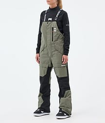 Montec Fawk W Pantaloni Snowboard Donna Greenish/Black