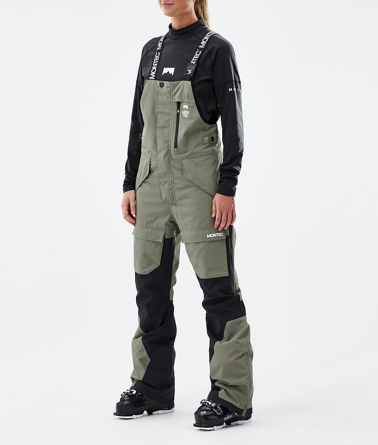 Montec Fawk W Pantalon de Ski Femme Greenish/Black, Image 1 sur 7