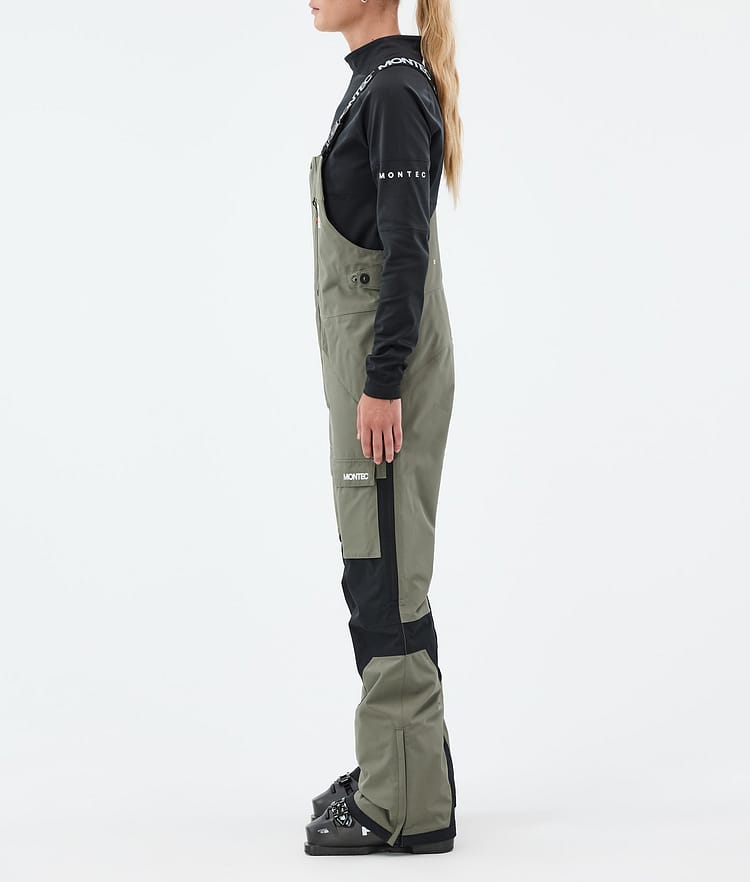 Montec Fawk W Skibroek Dames Greenish/Black, Afbeelding 3 van 7