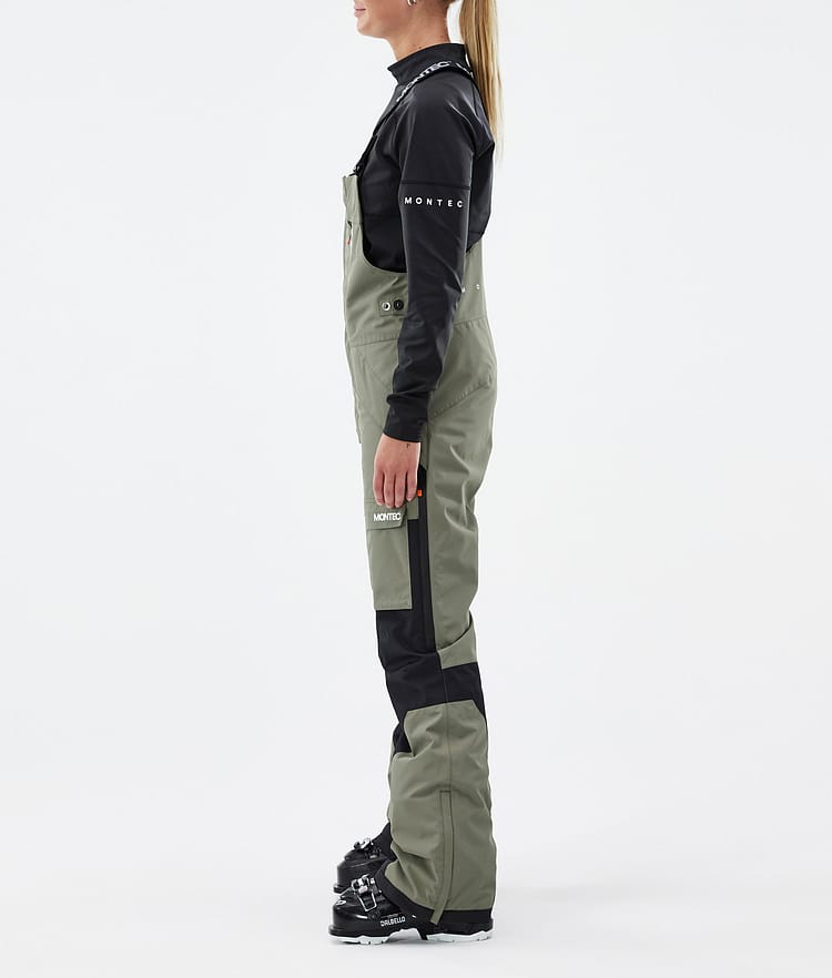 Montec Fawk W Pantaloni Sci Donna Greenish/Black, Immagine 3 di 7