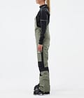 Montec Fawk W Spodnie Narciarskie Kobiety Greenish/Black, Zdjęcie 3 z 7