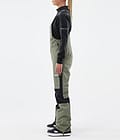 Montec Fawk W Pantalon de Snowboard Femme Greenish/Black