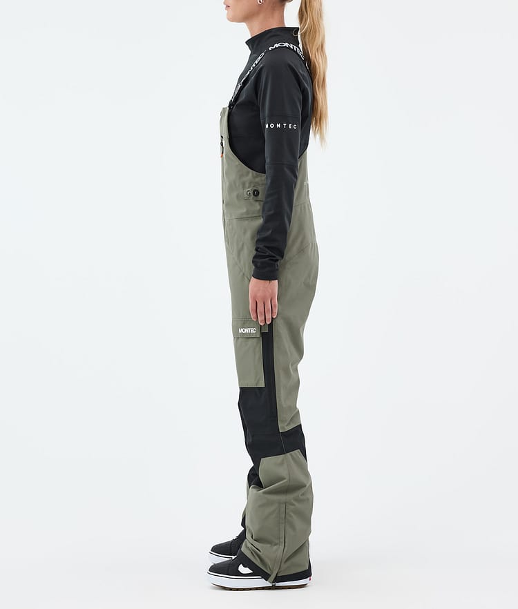 Montec Fawk W Snowboard Broek Dames Greenish/Black, Afbeelding 3 van 7