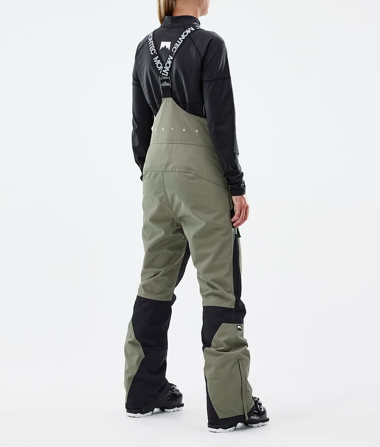 Montec Fawk W Pantalon de Ski Femme Greenish/Black, Image 4 sur 7