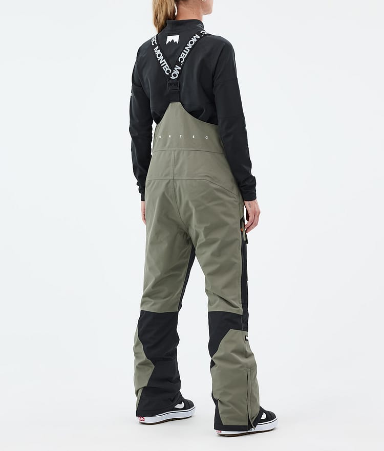 Montec Fawk W Snowboard Broek Dames Greenish/Black, Afbeelding 4 van 7