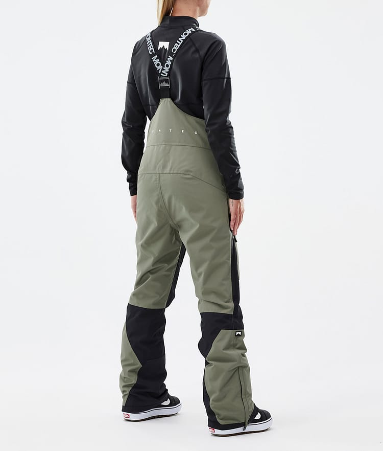 Montec Fawk W Pantalon de Snowboard Femme Greenish/Black, Image 4 sur 7