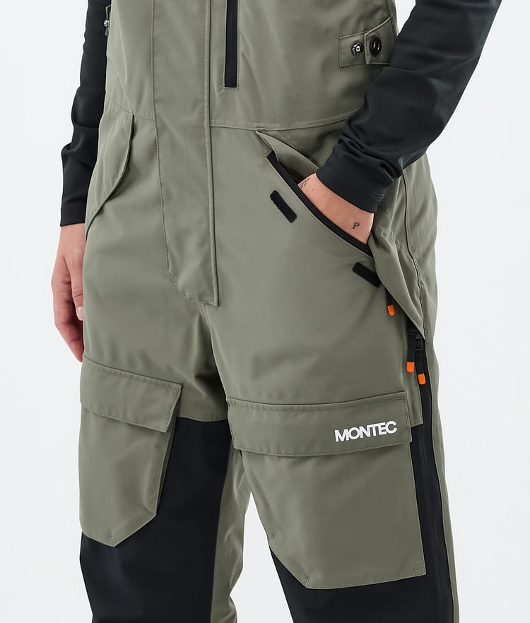 Montec Fawk W Snowboard Broek Dames Greenish/Black, Afbeelding 5 van 7
