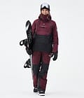 Montec Fawk W Spodnie Snowboardowe Kobiety Burgundy/Black, Zdjęcie 2 z 7