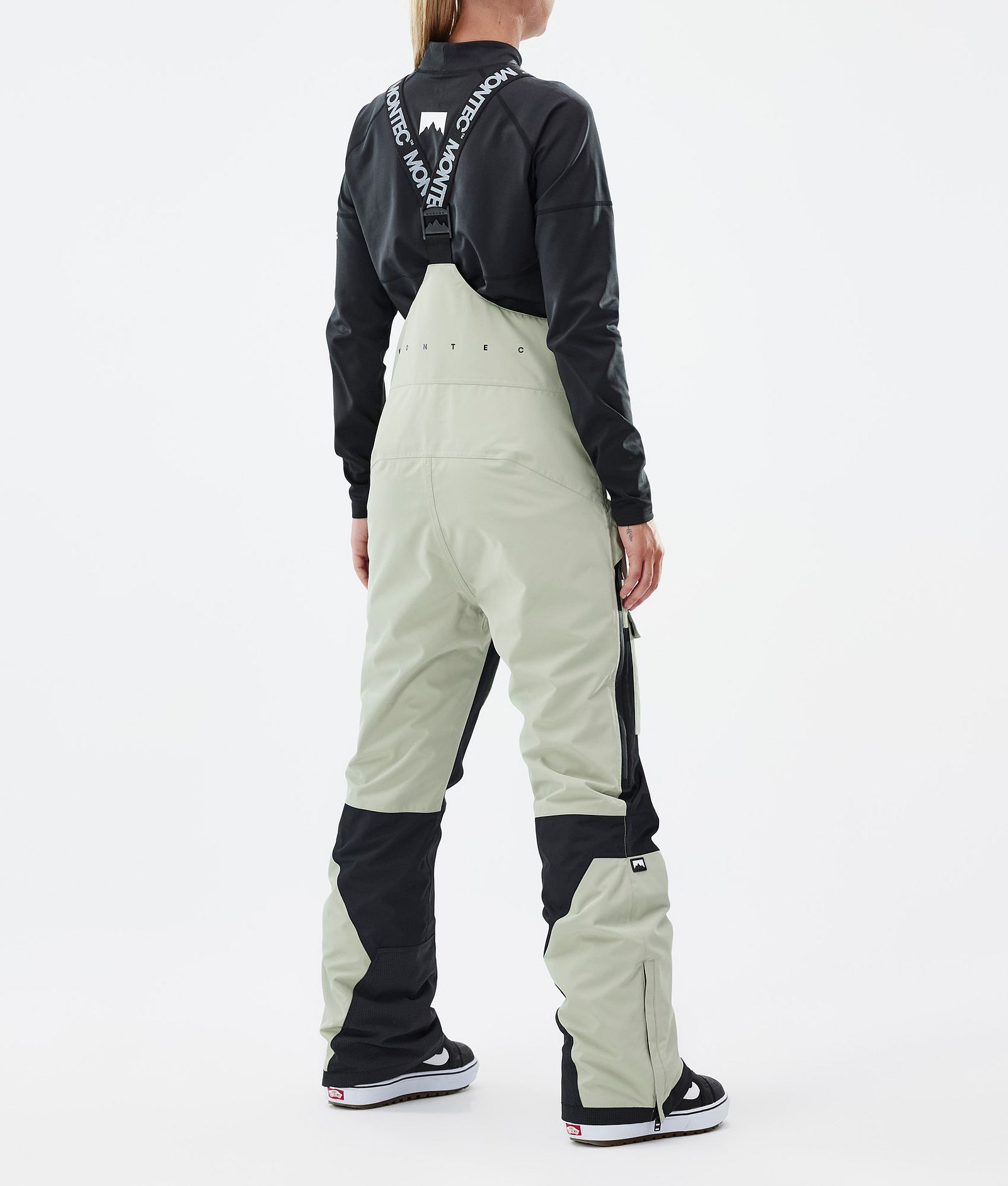 Montec Fawk W Pantaloni Snowboard Donna Soft Green/Black Renewed, Immagine 4 di 7