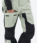 Montec Fawk W Spodnie Snowboardowe Kobiety Soft Green/Black, Zdjęcie 7 z 7