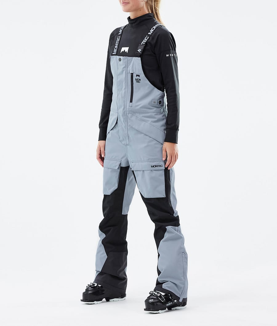 Montec Fawk W Women's Ski Pants Soft Blue/Black