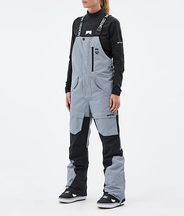 Montec Fawk W Pantalon de Snowboard Femme Soft Blue/Black