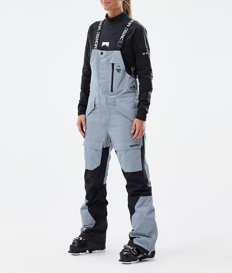 Montec Fawk W Pantalon de Ski Femme Soft Blue/Black, Image 1 sur 7