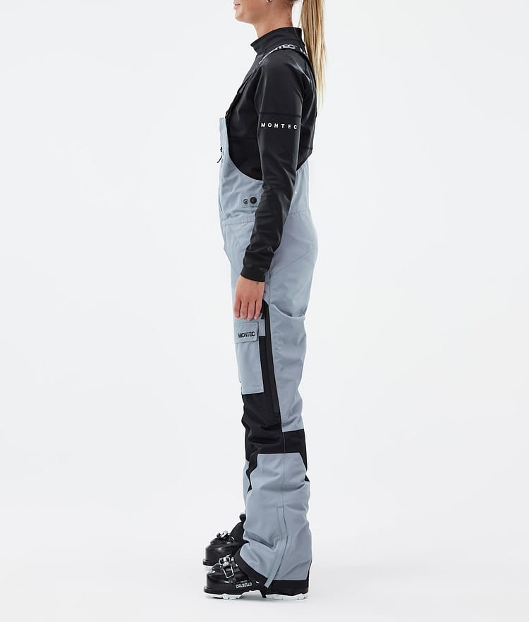 Montec Fawk W Pantalon de Ski Femme Soft Blue/Black, Image 3 sur 7