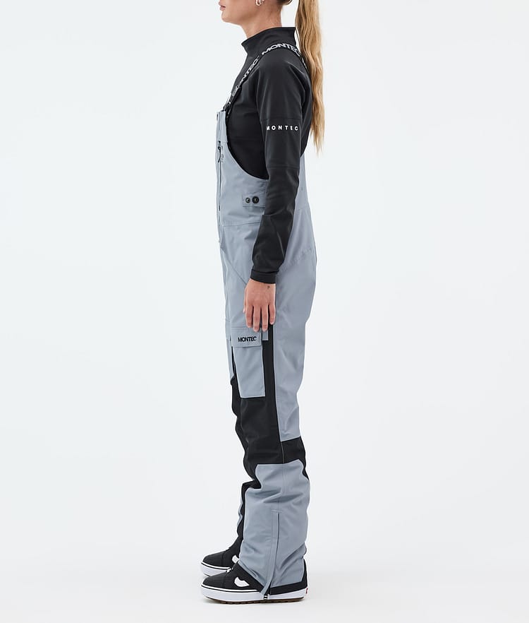 Montec Fawk W Snowboard Broek Dames Soft Blue/Black, Afbeelding 3 van 7