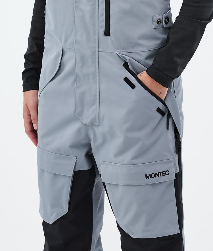 Montec Fawk W Snowboard Broek Dames Soft Blue/Black, Afbeelding 5 van 7