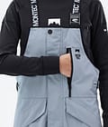 Montec Fawk W Kalhoty na Snowboard Dámské Soft Blue/Black, Obrázek 6 z 7
