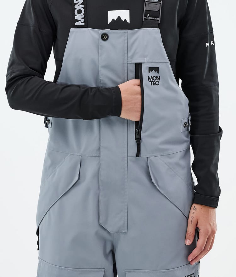 Montec Fawk W Snowboard Broek Dames Soft Blue/Black, Afbeelding 6 van 7
