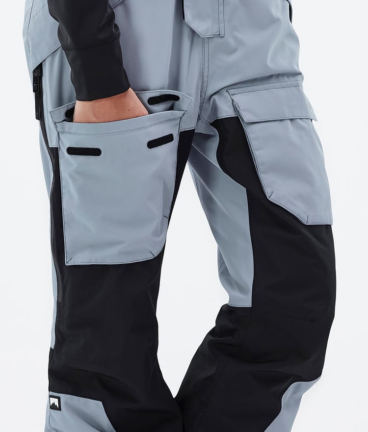 Montec Fawk W Ski Pants Women Soft Blue/Black