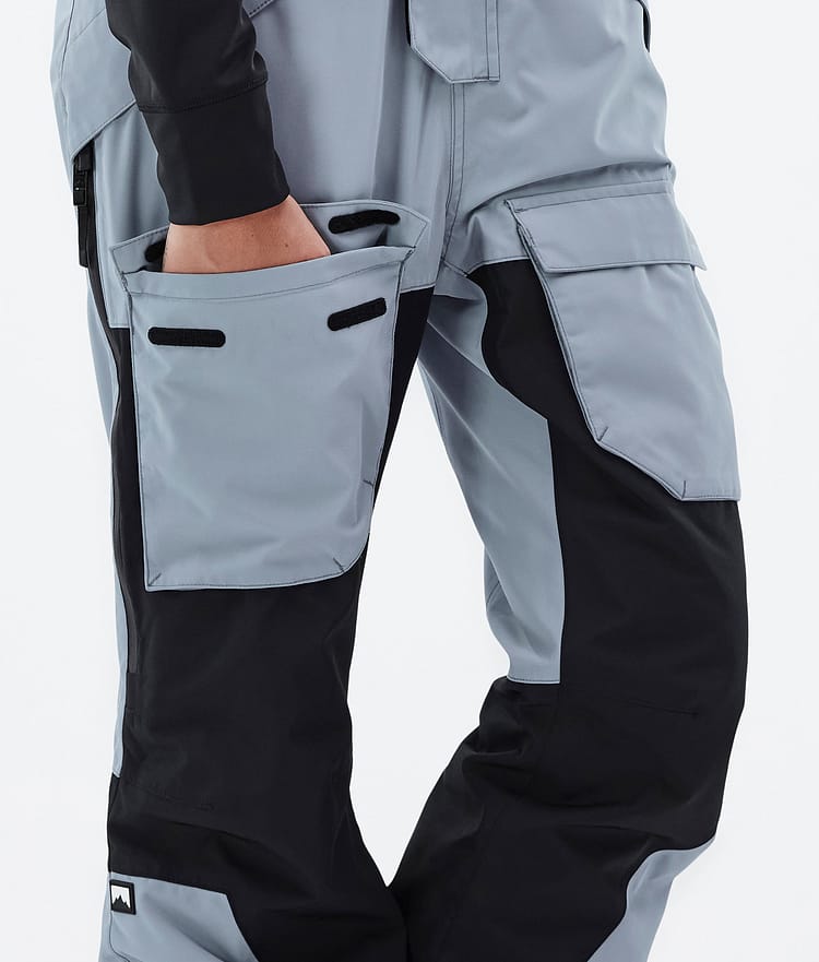 Montec Fawk W Pantalon de Snowboard Femme Soft Blue/Black Renewed, Image 7 sur 7