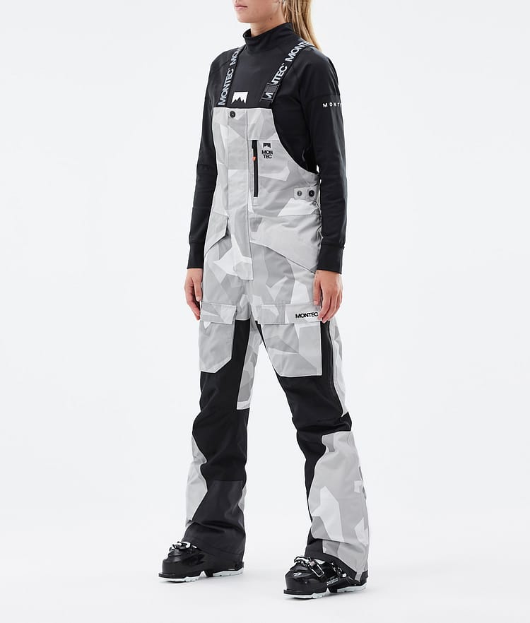 Montec Fawk W Pantalon de Ski Femme Snow Camo, Image 1 sur 6