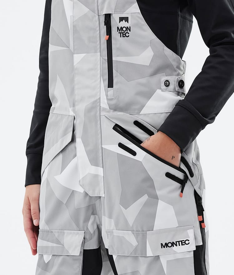 Montec Fawk W Snowboard Broek Dames Snow Camo, Afbeelding 4 van 6