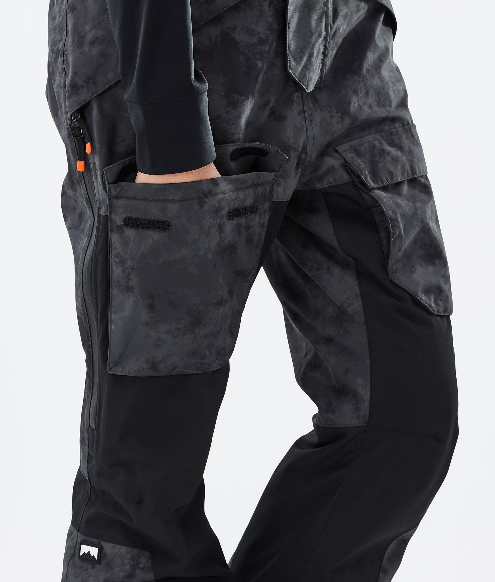 Montec Fawk W Pantalon de Snowboard Femme Black Tiedye, Image 6 sur 6