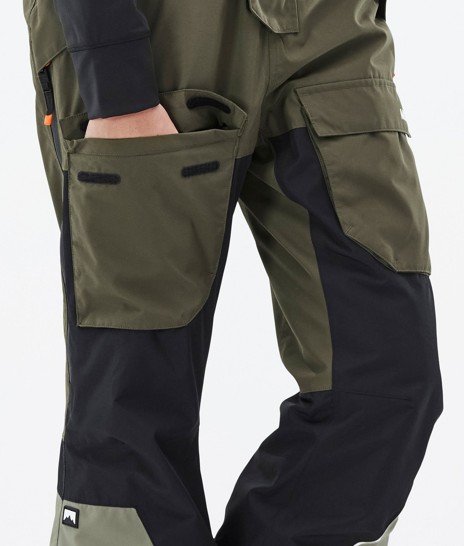 Montec Fawk W Pantalones Esquí Mujer Olive Green/Black/Greenish, Imagen 7 de 7