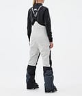 Montec Fawk W Pantalon de Ski Femme Light Grey/Black/Metal Blue, Image 4 sur 7