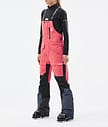 Montec Fawk W Ski Pants Women Coral/Black/Metal Blue