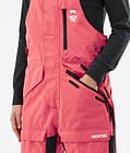 Montec Fawk W Pantaloni Snowboard Donna Coral/Black/Metal Blue, Immagine 4 di 6