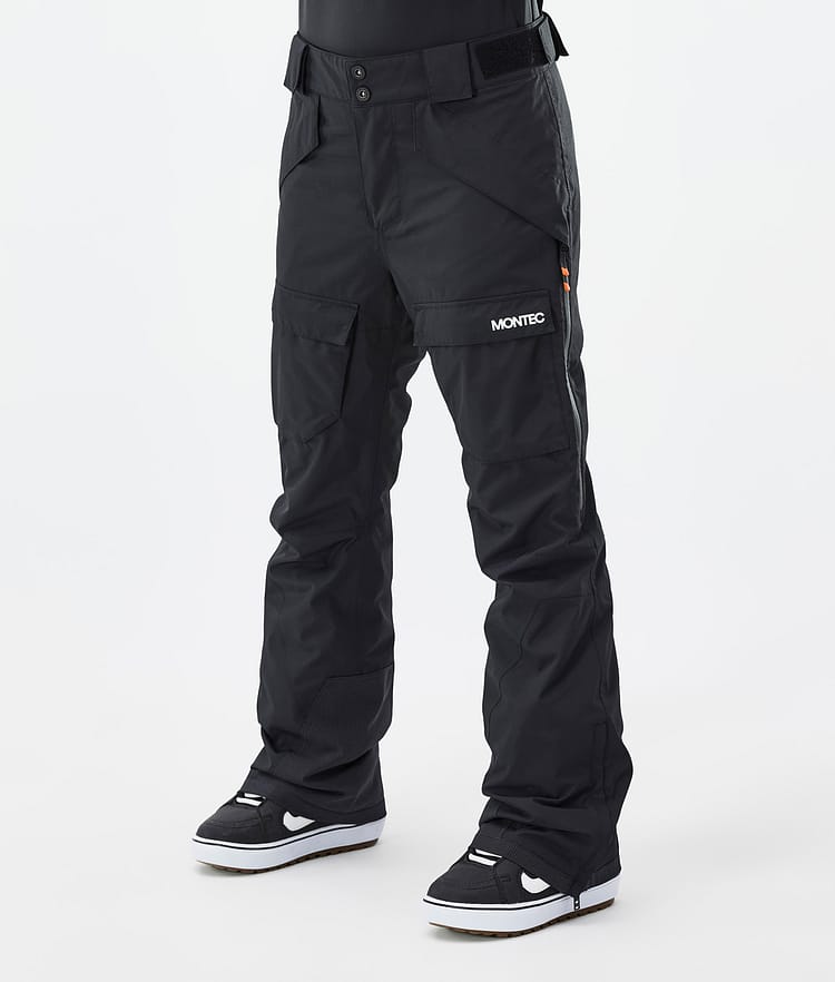 Montec Kirin W Pantaloni Snowboard Donna Black, Immagine 1 di 6