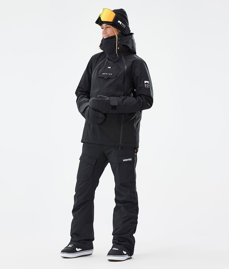 Montec Kirin W Pantalon de Snowboard Femme Black, Image 2 sur 6