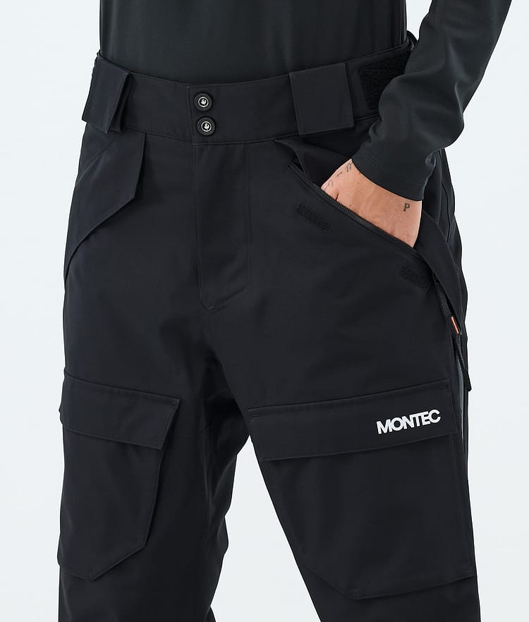 Montec Kirin W Pantalon de Snowboard Femme Black, Image 5 of 6