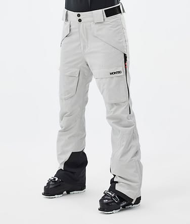 Montec Kirin W Pantalon de Ski Femme Light Grey