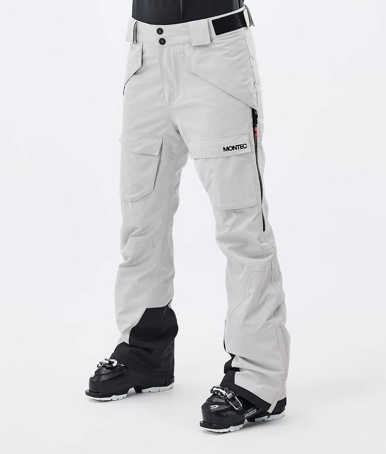 Montec Kirin W Pantalon de Ski Femme Light Grey, Image 1 sur 6