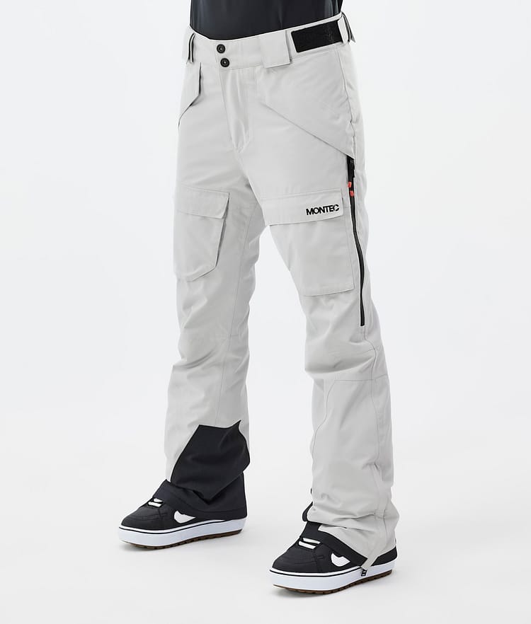 Montec Kirin W Pantalon de Snowboard Femme Light Grey, Image 1 sur 6