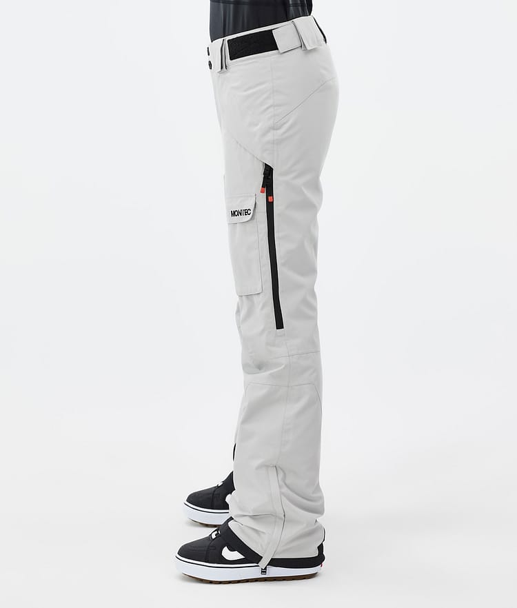 Montec Kirin W Snowboard Broek Dames Light Grey, Afbeelding 3 van 6
