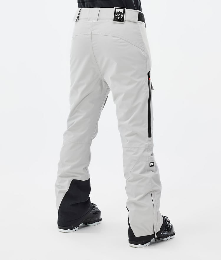 Montec Kirin W Pantalon de Ski Femme Light Grey, Image 4 sur 6