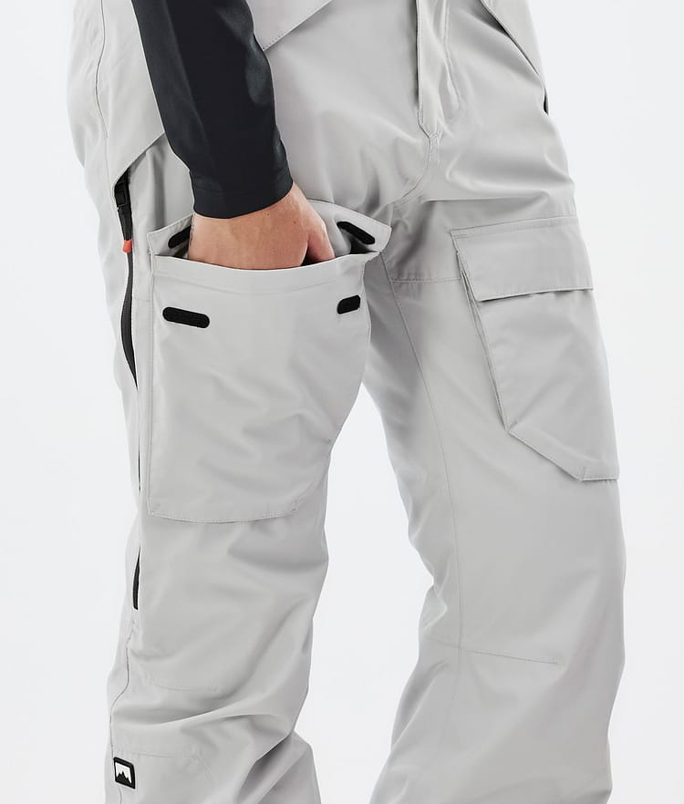 Montec Kirin W Pantaloni Sci Donna Light Grey